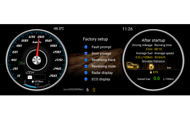 Digital cockpit Toyota Rav4 (2017 - 2020) TR3758