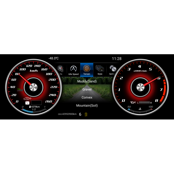Pantalla cuadro mandos digital Toyota Rav4 (2017 - 2020) TR3758