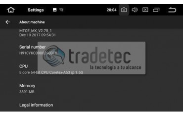 Radio navegador GPS Mercedes ML W163 Android 10 TR3764