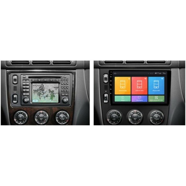 Radio GPS head unit Mercedes ML W163 Android 10 TR3764
