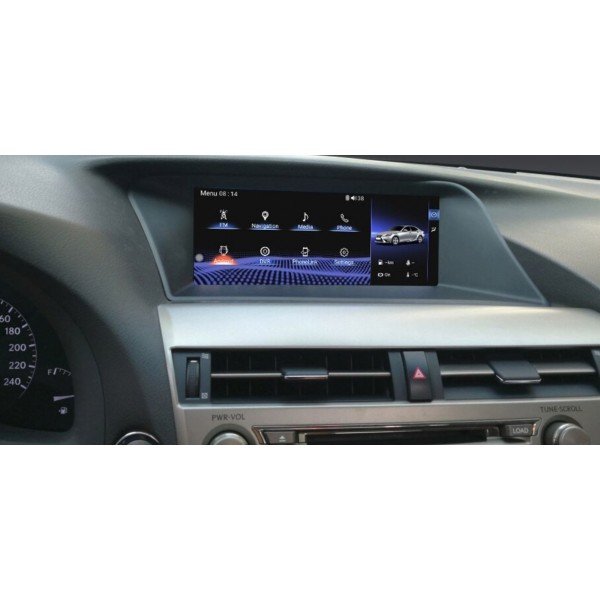 GPS 10,25 inch GPS Lexus RX 2009 - 2014 ANDROID TR3768