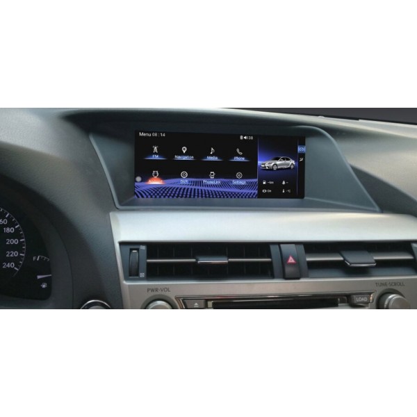 Navegador 10,25 pulgadas GPS Lexus RX 2009 - 2014 ANDROID TR3768