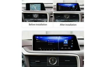 Navegador 12,3 pulgadas GPS Lexus RX 2015 - 2022 ANDROID TR3769