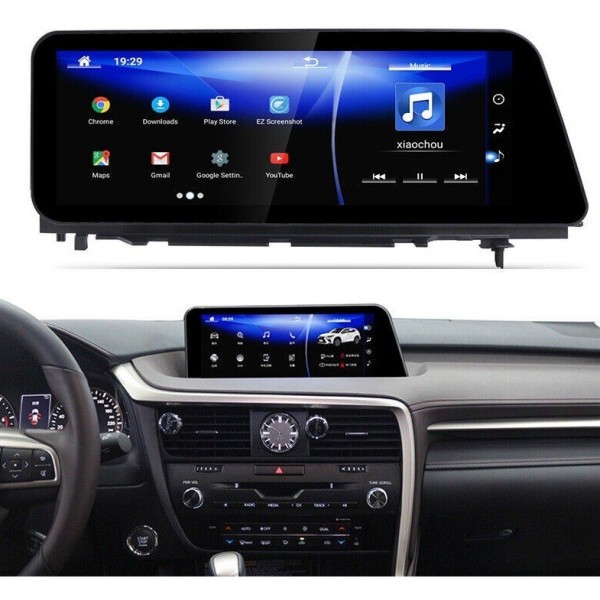 Navegador 12,3 pulgadas GPS Lexus RX 2015 - 2022 ANDROID TR3769