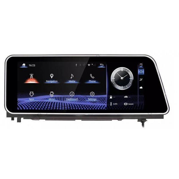 Navegador 12,3 pulgadas GPS Lexus RX 2015 - 2022 ANDROID TR3769