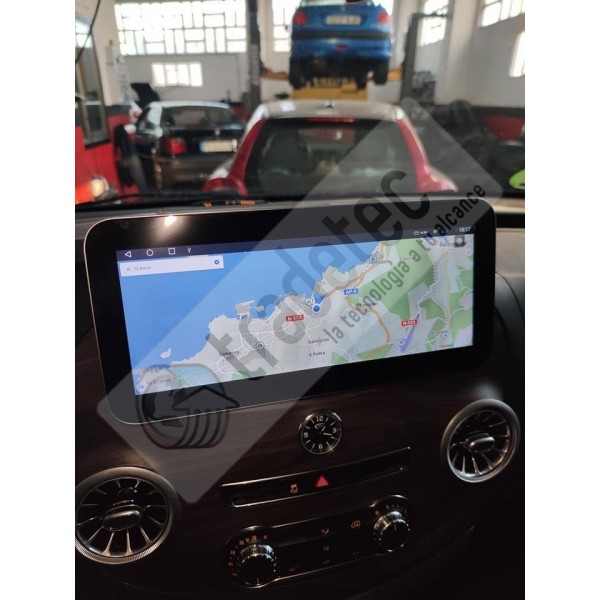 Monitor 12,5" GPS 4G MERCEDES VITO W447 Android 11 TR3540