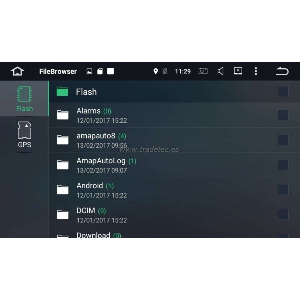 GPS head unit Inifiniti Q30 Android TR3775