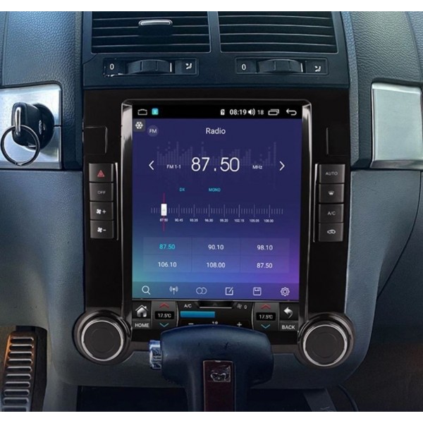 Radio navegador GPS tipo TESLA Touareg 7L ANDROID TR3776