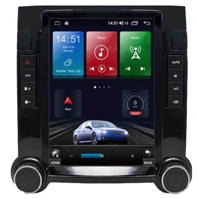 Radio navegador GPS tipo TESLA Touareg 7L ANDROID TR3776