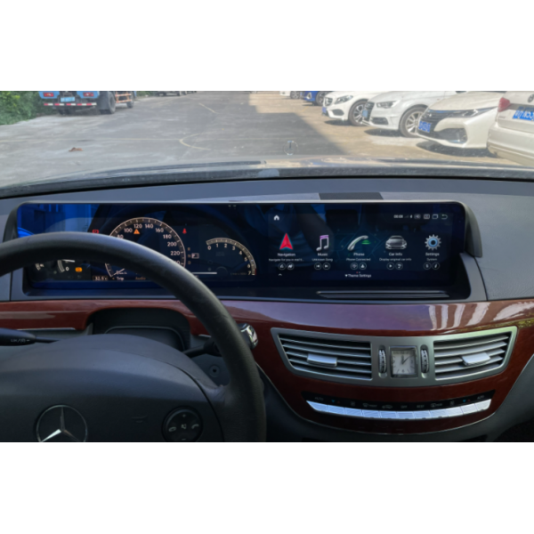 MERCEDES BENZ S Class W221 Android monitor 12,5 inch GPS 4G TR3777