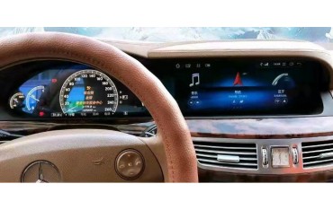 MERCEDES BENZ S Class W221 Android monitor 12,3 inch GPS 4G TR3778