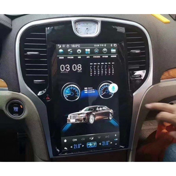 Radio navegador GPS tipo TESLA Chrysler 300C ANDROID TR3779