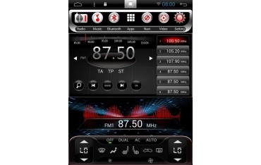 Radio navegador GPS tipo TESLA Lancia Thema ANDROID TR3780