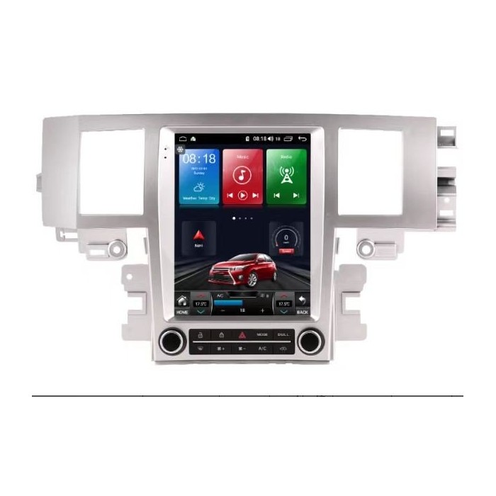 Radio navegador GPS tipo TESLA Jaguar XF ANDROID TR3782