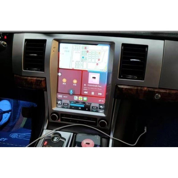 Radio GPS head unit Tesla style Jaguar XF ANDROID TR3782