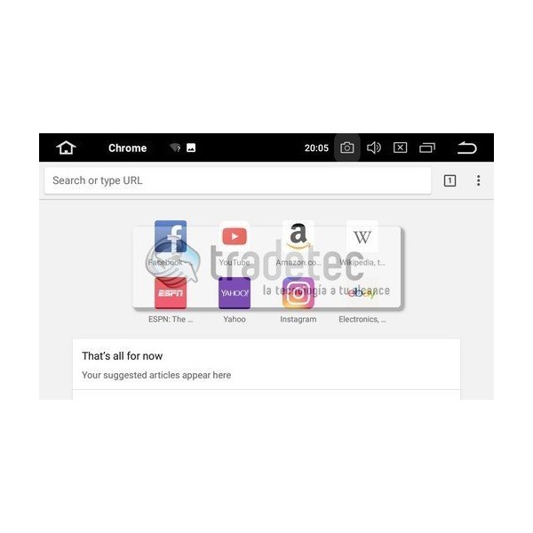 Radio GPS head unit Citroen C5 Aircross Android 11 TR3783
