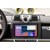 Radio navegador GPS Smart Fortwo 451 Android 11 TR3785