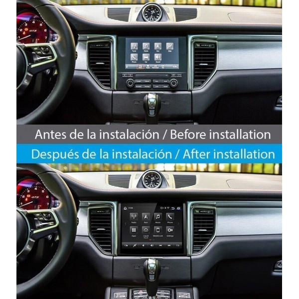 Radio navegador GPS Porsche Macan ANDROID TR3786