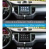 Radio head unit GPS Porsche Macan ANDROID TR3786
