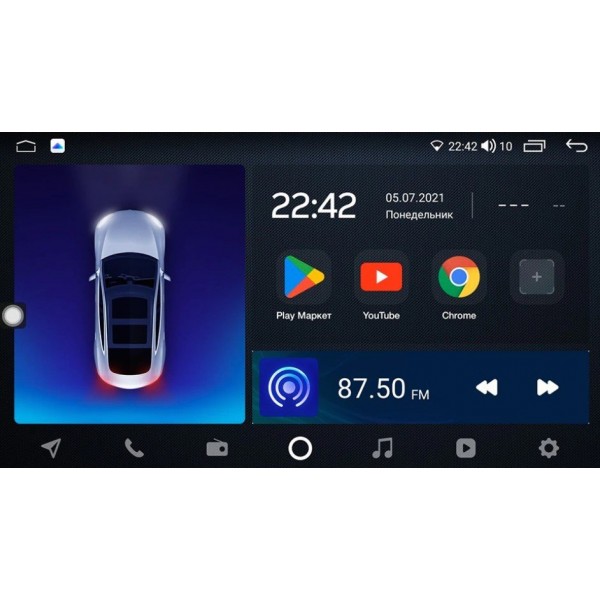 TOYOTA LAND CRUISER 105 GPS ANDROID 9 inch TR3787