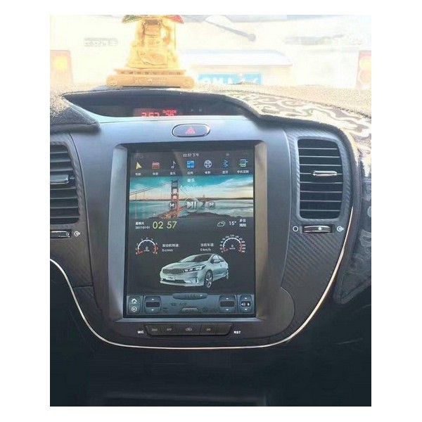 Radio navegador GPS tipo TESLA Kia Cerato  K3  Forte ANDROID TR2506
