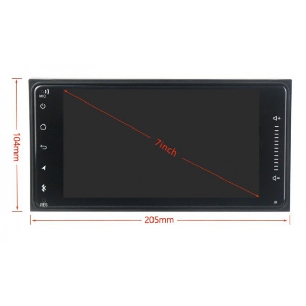 Radio GPS head unit TOYOTA  Android 10 TR3789