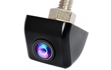 Cámara aparcamiento con tornillo color negro TR797