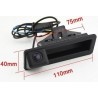 Rearview parking camera for BMW 5 G30, 3 F30, X1 E84, X5 F15, X6 F16 series. REF: TR2412