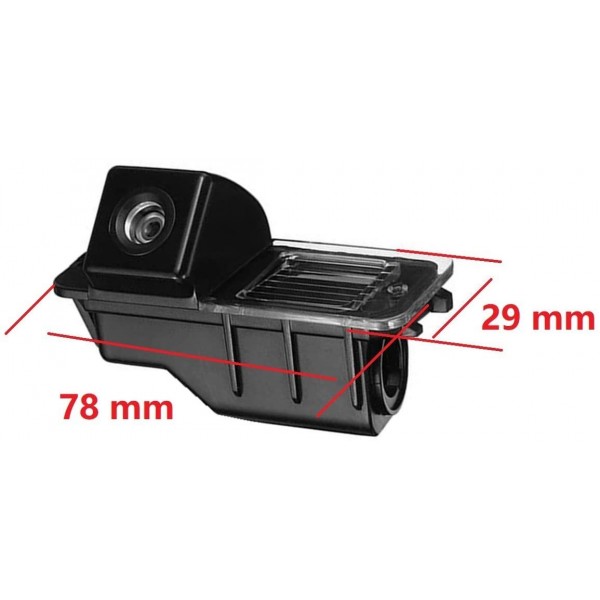 Rearview parking camera for Volkswagen Golf 6 TR825