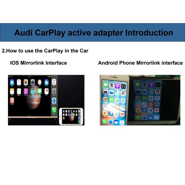 Módulo Carplay y Android Auto AUDI INALÁMBRICO TR3145