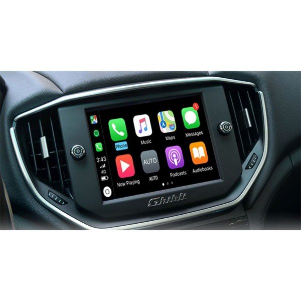 Interface Carplay Android Auto Maserati Quattroporte & Ghibli WIRELESS TR3810