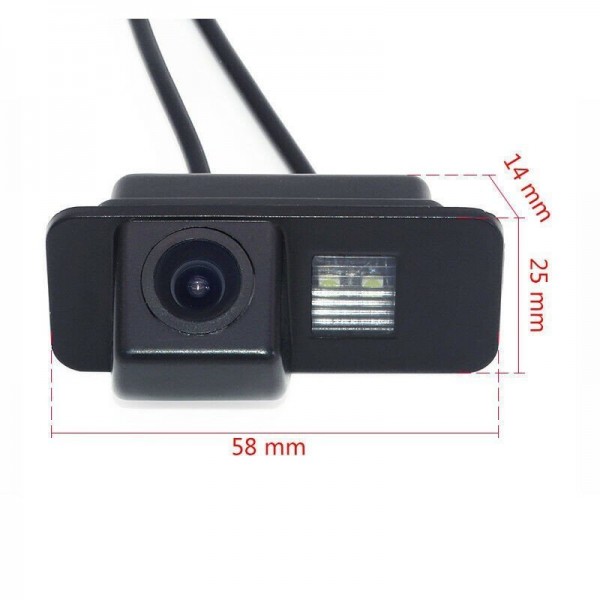 Cámara trasera aparcamiento Ford Mondeo, Focus, Fiesta, S-Max TR213