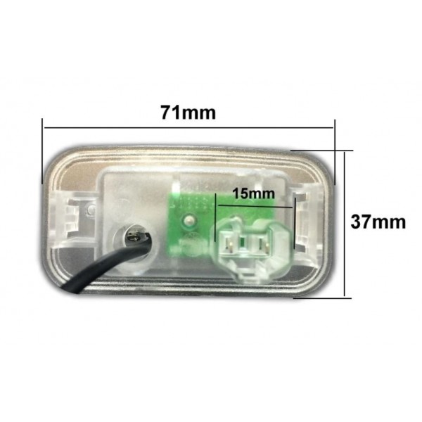 Rearview parking camera for Lexus IS 2014-2016 TR3836