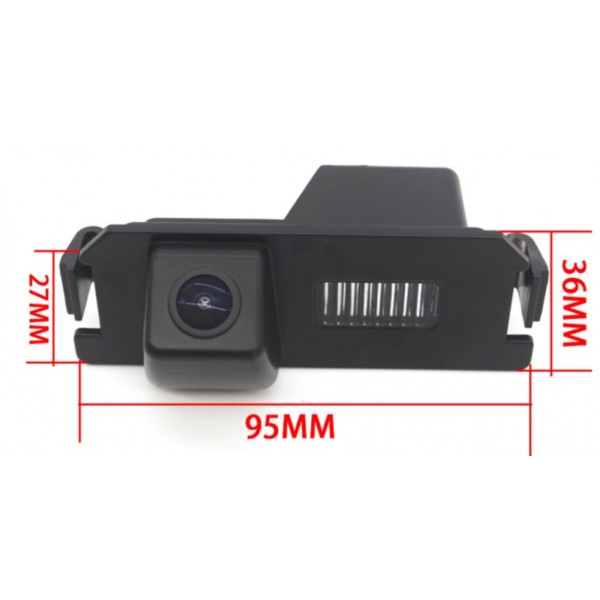 Rearview parking camera for Hyundai I10, I20, I30, Kia Soul TR3862