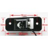 Cámara trasera aparcamiento Hyundai SantaFe y Azera TR820