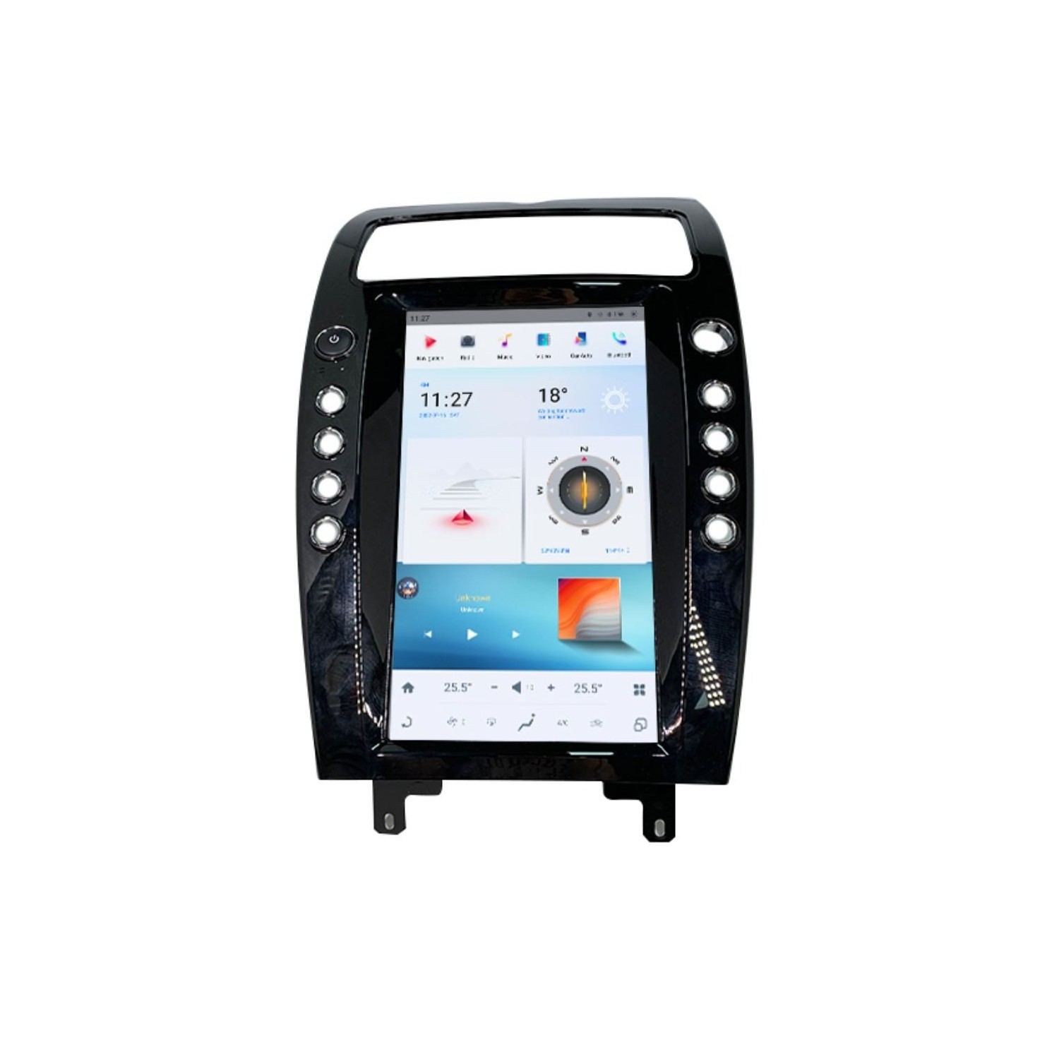 Radio navegador GPS Tesla Maserati Quattroporte 08-12 ANDROID TR3893