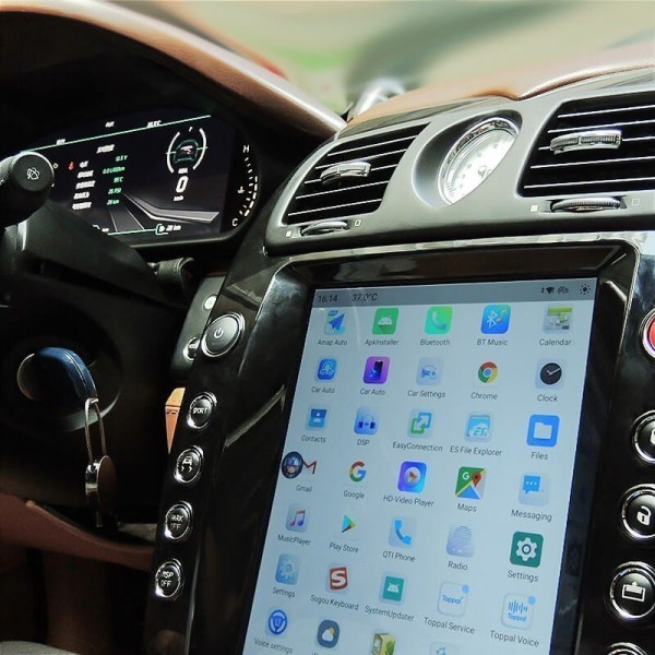 Radio navegador GPS Tesla Maserati Quattroporte 08-12 ANDROID TR3893