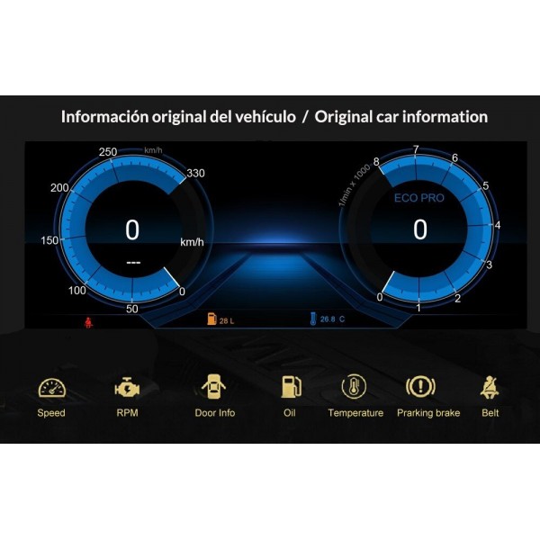 Navegador 12,3 pulgadas GPS BMW X3 E83 Octa Core ANDROID TR3894