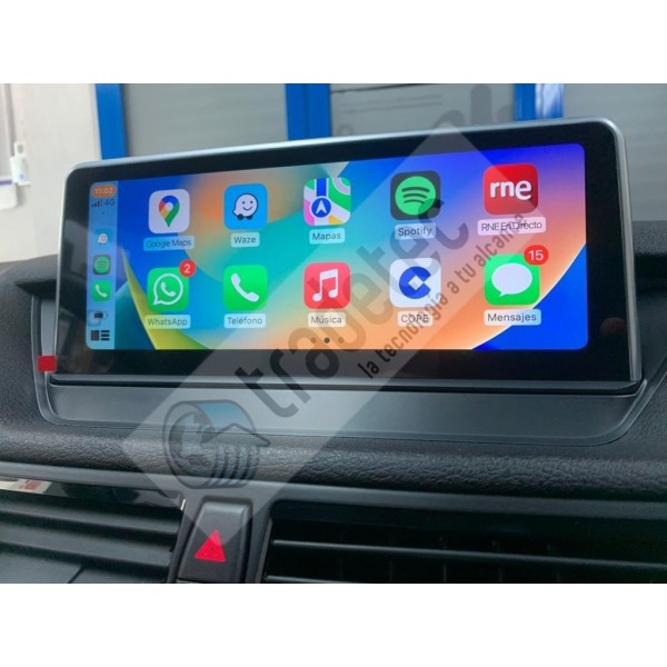Pantalla 10.25" GPS BMW X1 E84 Android 12 4G LTE TR3622