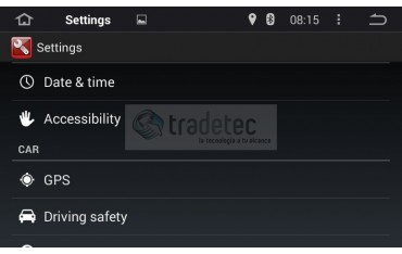 Radio GPS head unit SsangYong Korando 2014 ANDROID TR3895