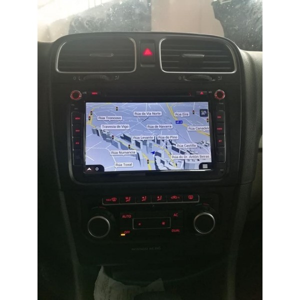 Radio navegador GPS Volkswagen / Seat / Skoda Android 12 TR2535