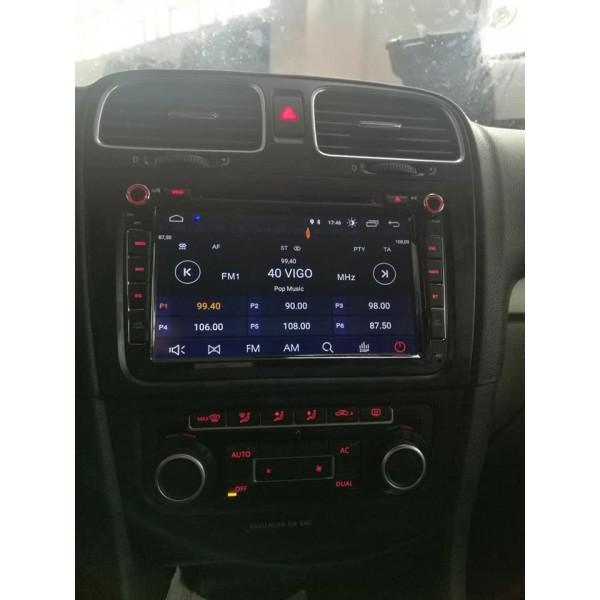 Radio navegador GPS Volkswagen / Seat / Skoda Android 12 TR2535