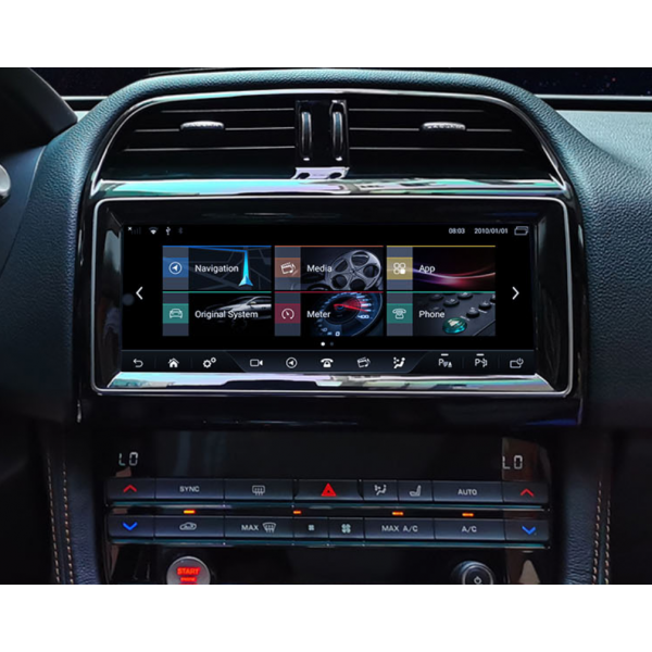 Radio navegador GPS Jaguar F-Pace Android 13 TR3898