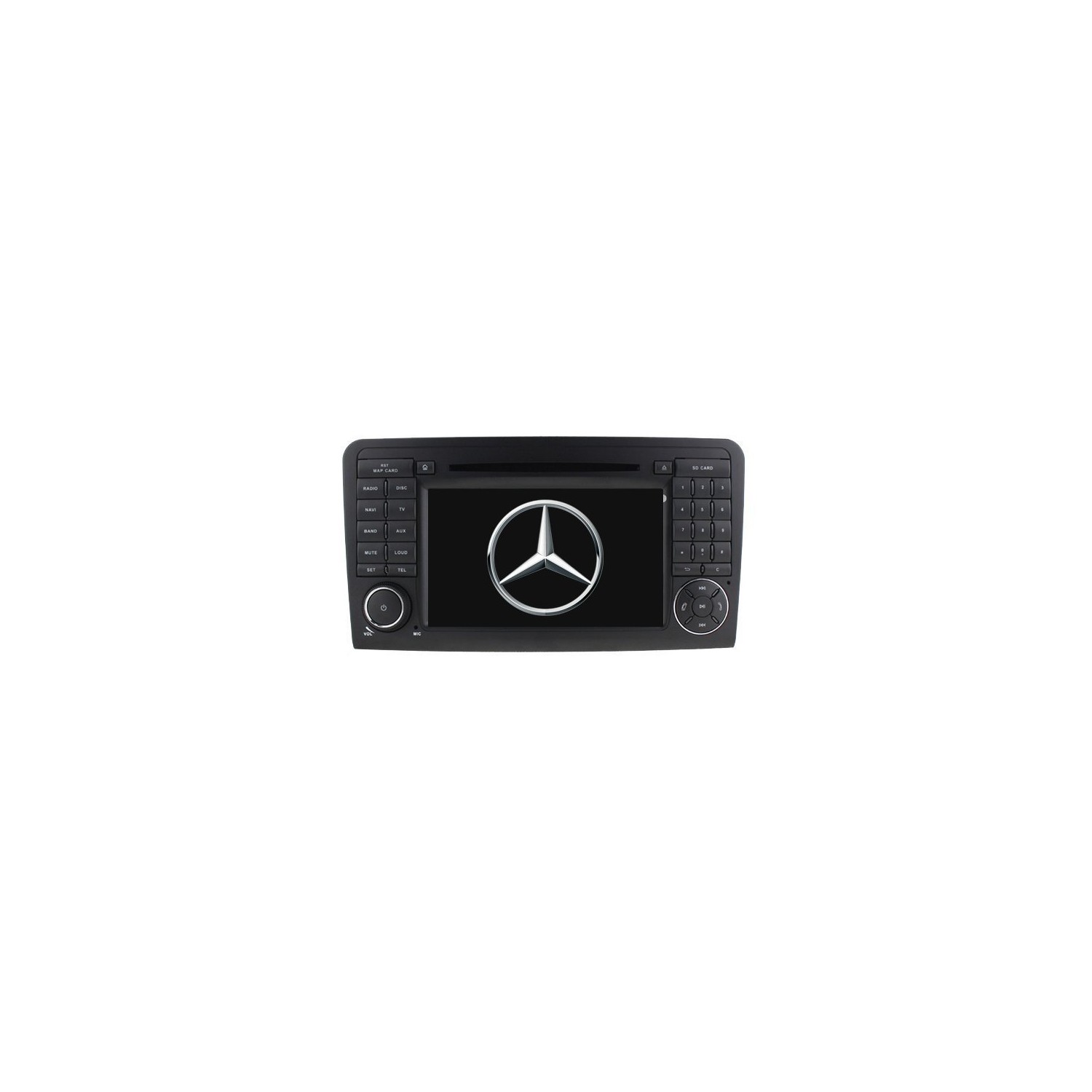Radio navegador GPS Mercedes ML W164 / GL X164 Android 12 TR2519