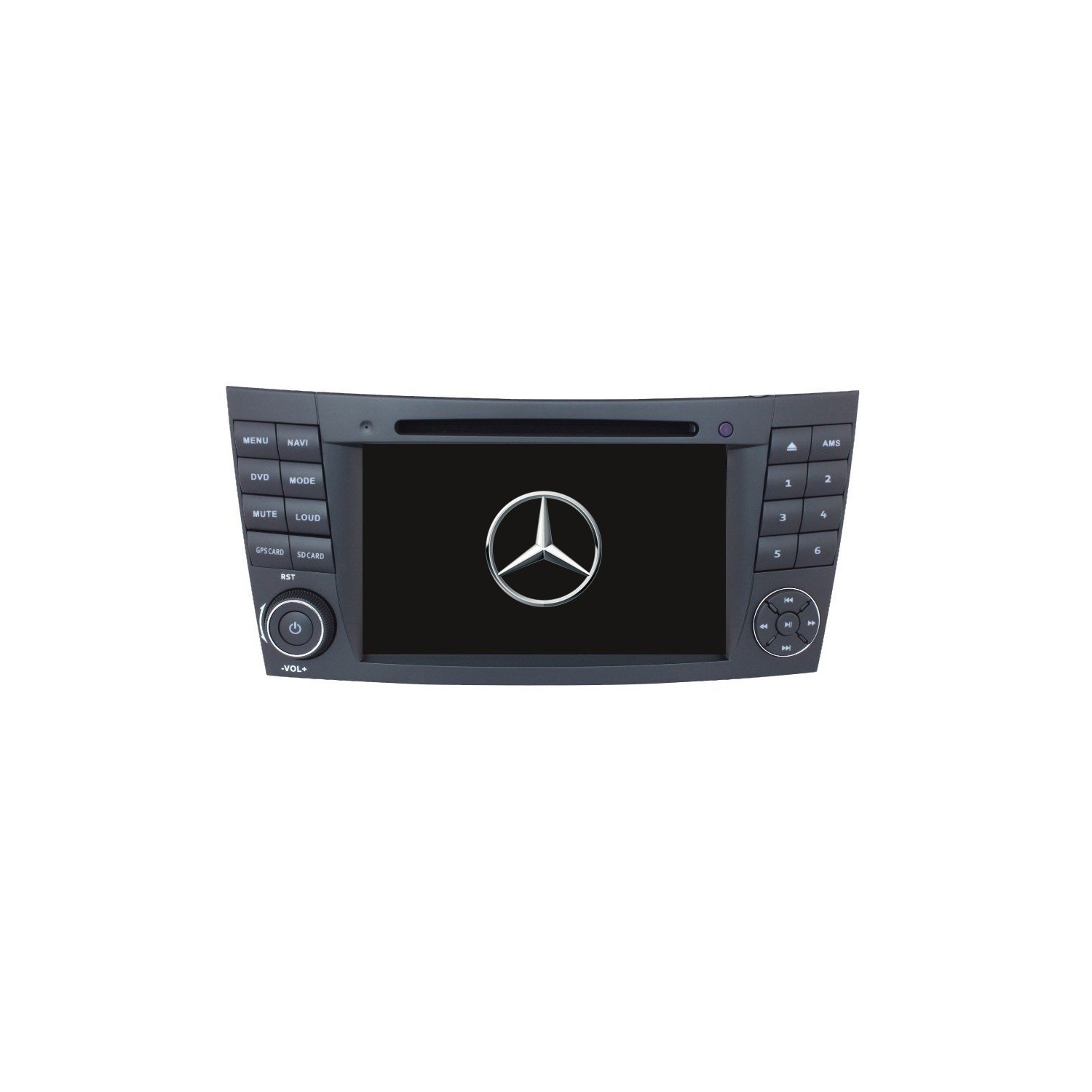 Radio DVD GPS 4G LTE Mercedes E W211 ANDROID 12 TR3085