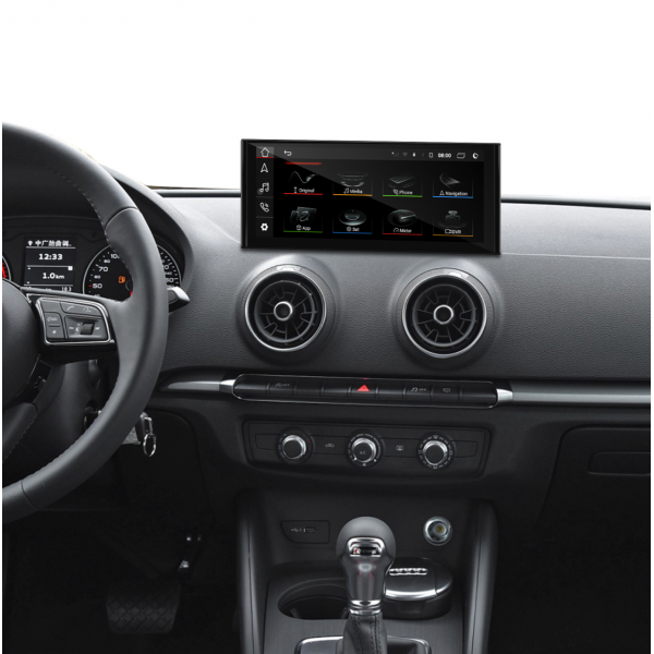 Pantalla 10.25" GPS AUDI A3 8V Android 12 4G LTE TR3643