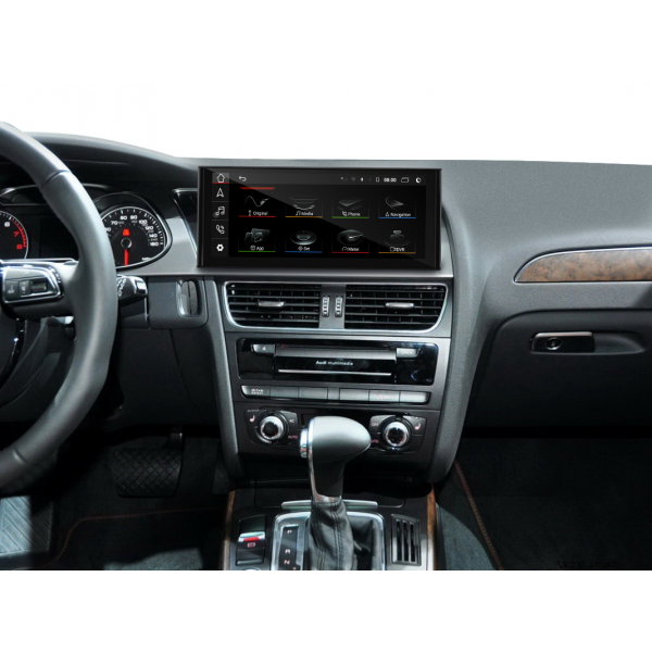 Pantalla 10.25" GPS AUDI A4 B8 & A5 8T Android 12 4G LTE TR3656