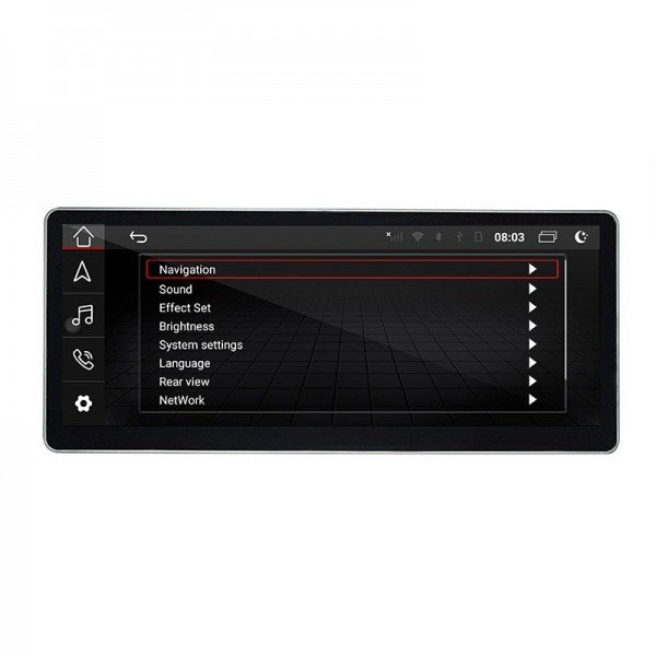 Head unit ultra thin screen 10.25" GPS AUDI A8 D3 Android 12 TR3901