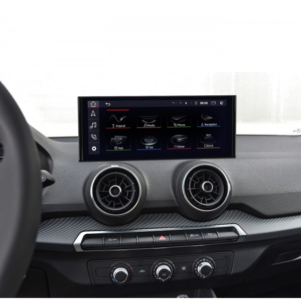 Pantalla 10.25" GPS AUDI Q2 Android 12 4G LTE TR3721