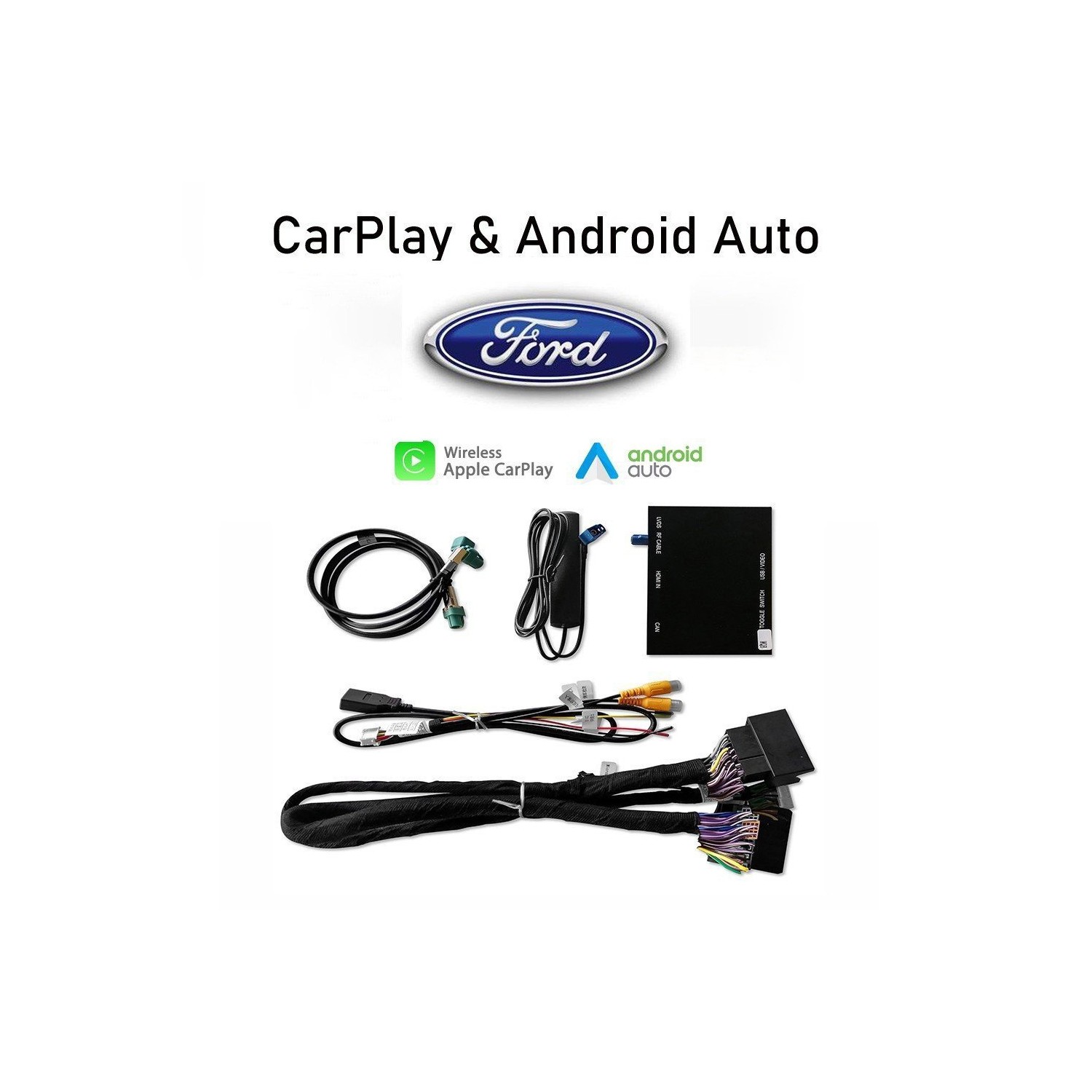 Carplay y Android Auto Ford SYNC 2 INALÁMBRICO TR3916